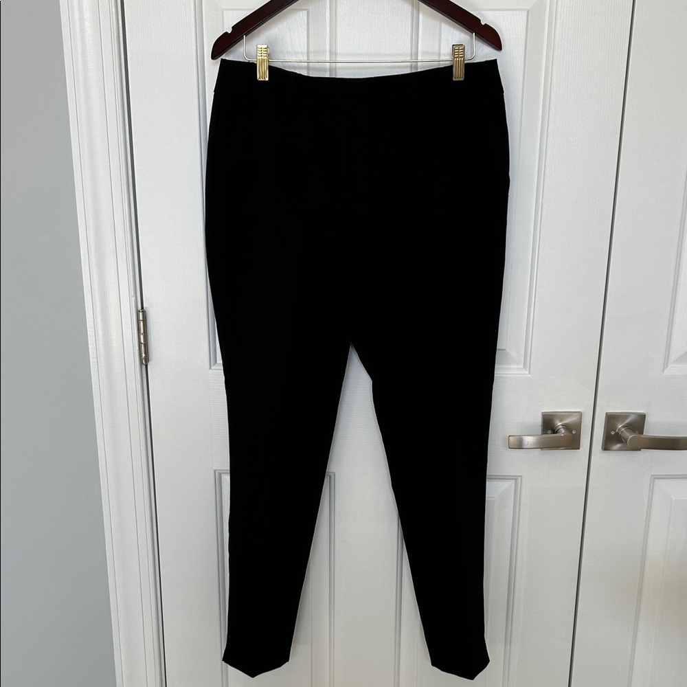 Talbots Hampshire Ankle Pants-Black